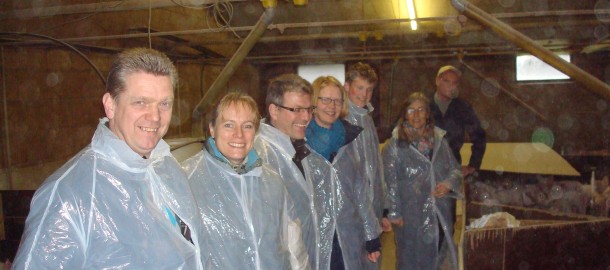 foto werkbezoek Pieter de Groot